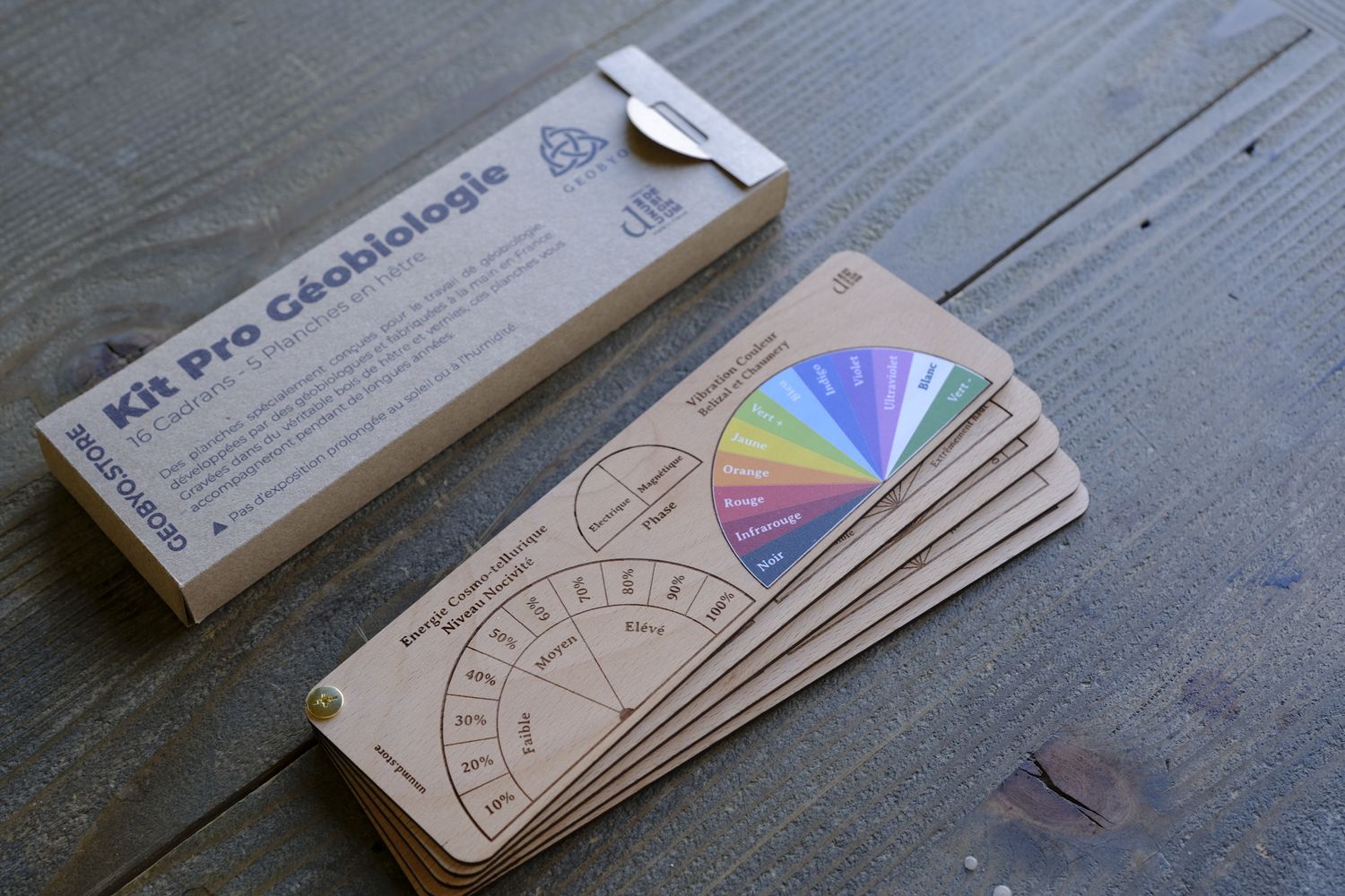 KIT GEOBIOLOGIE 16 CADRANS (COULEUR)