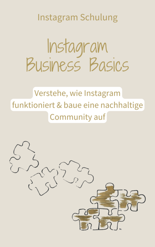 Instagram Schulung: Instagram Business Basics