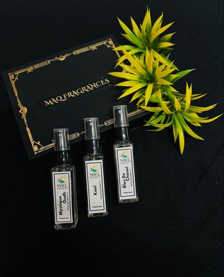 Combo - Set Of Pocket Perfume Spray 8ml x 3 (MystiqueOudh,Kool,BleuDeChanel)