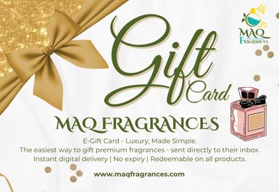 MAQ Fragrances - Gift card