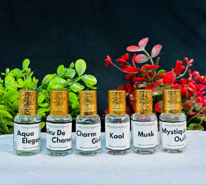 Combo - Set Of Attar 6ml x 6