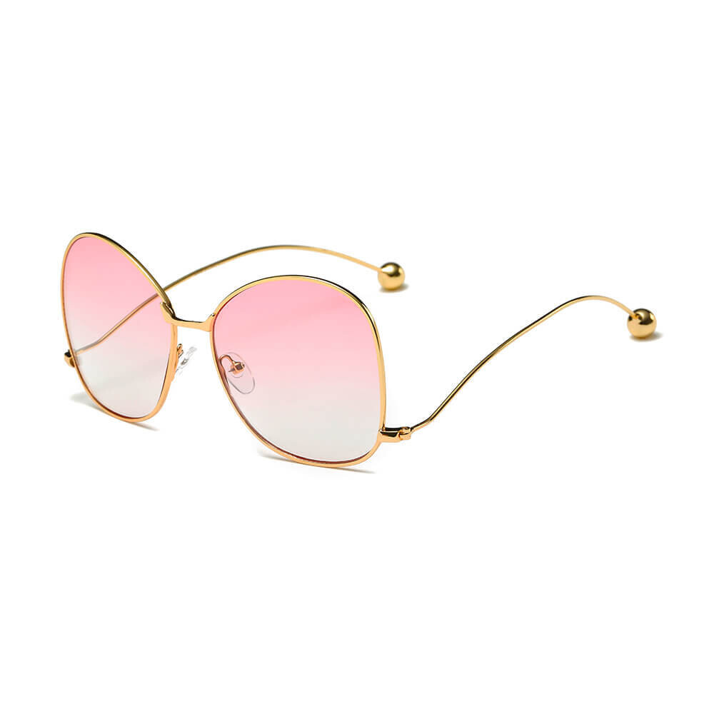 Eugene - Women&#39;s Trendy Oversized Pantone Lens Sunglasses