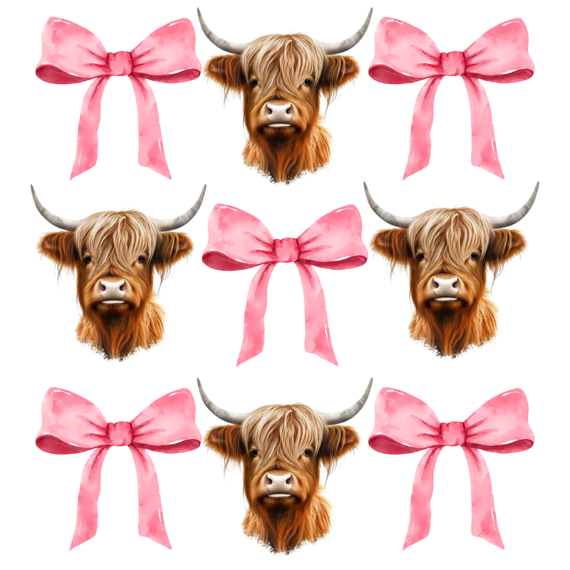 YOUTH HIGHLAND COWS AND BOWS