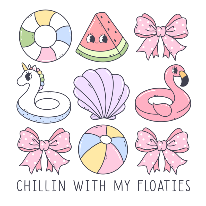 YOUTH CHILLING WITH MY FLOATIES