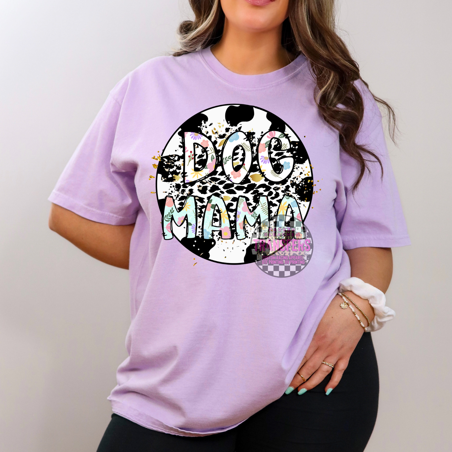 DOG MAMA COW PRINT
