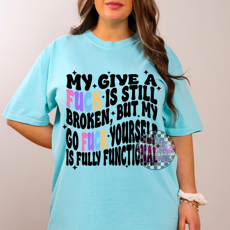 MY GIVE A F