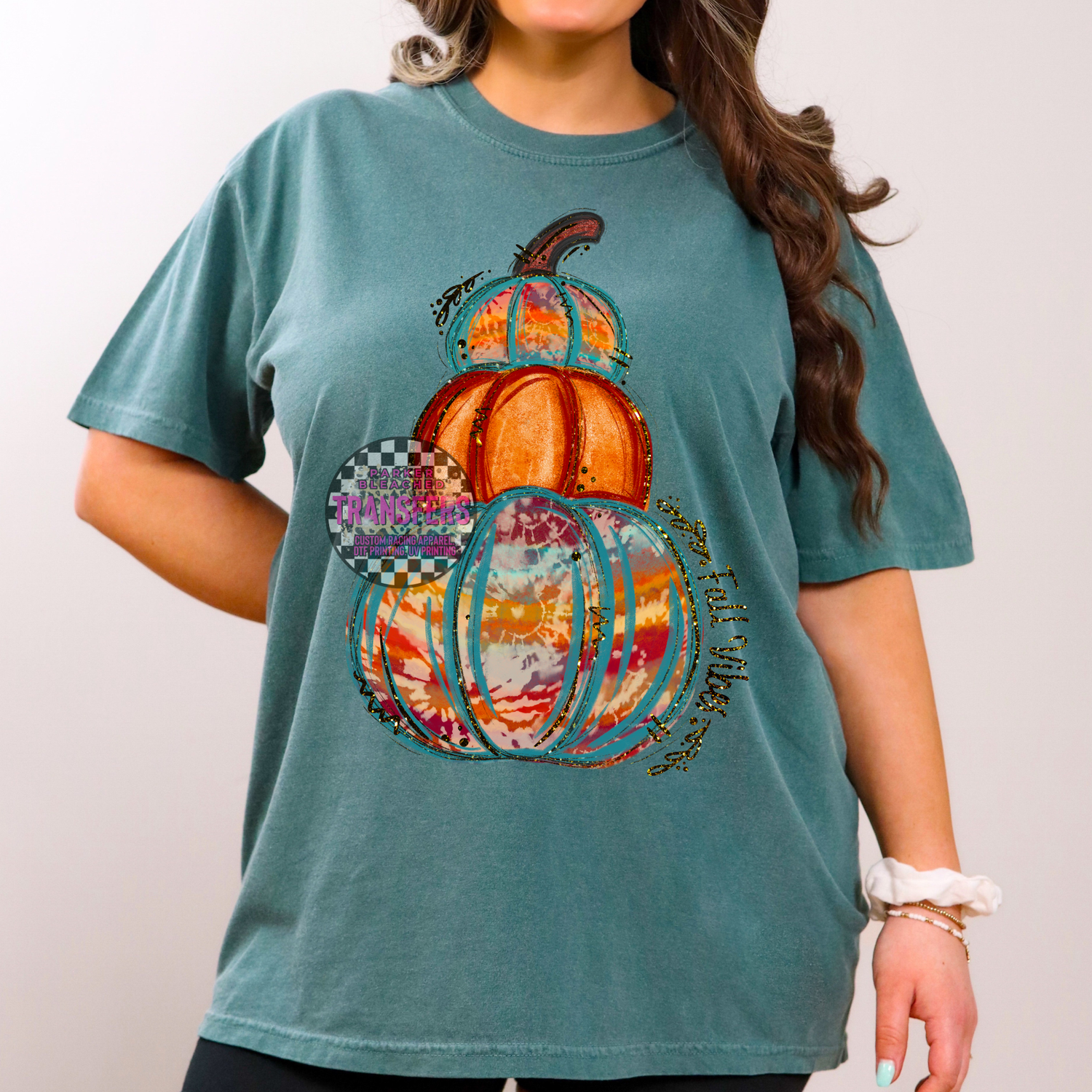 STACKED PUMPKINS