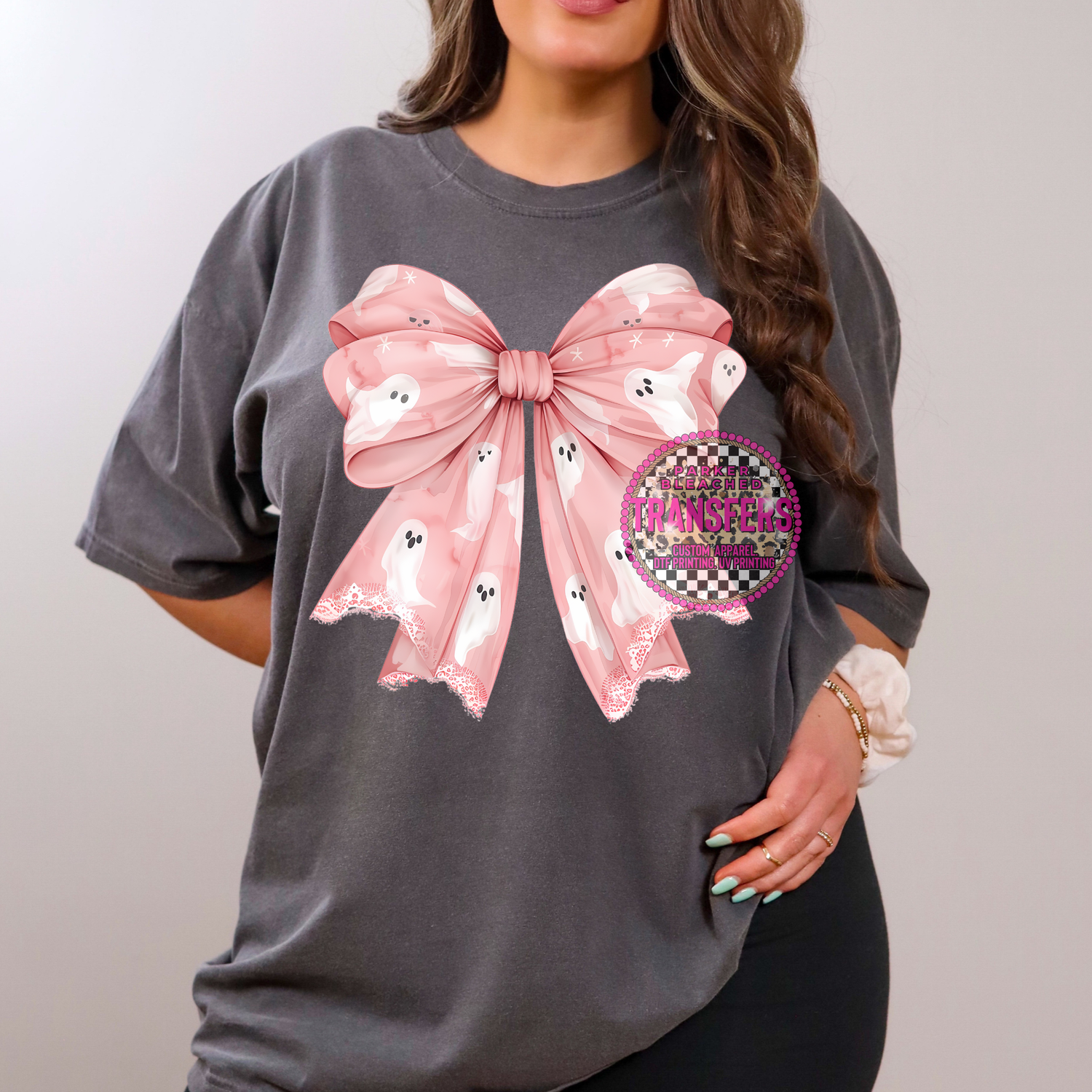 PINK GHOST BOW