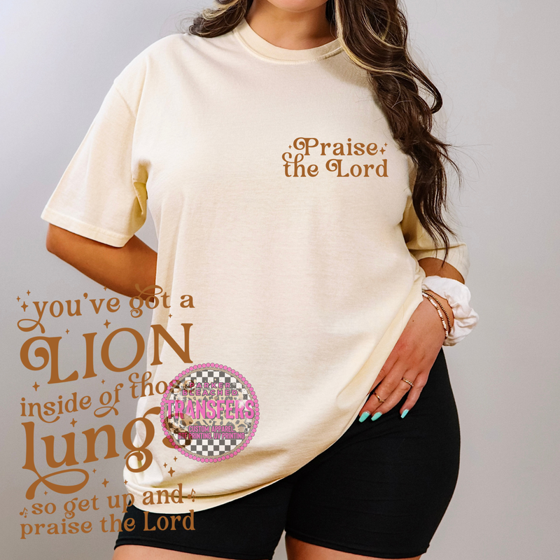 LION INSIDE LUNGS WITH POCKET