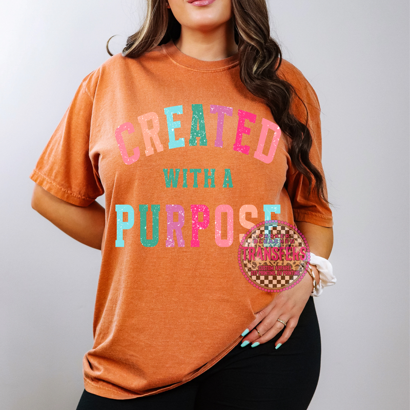 CREATED WITH A PURPOSE