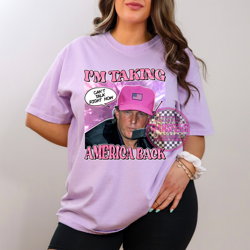 IM TAKING AMERICA BACK