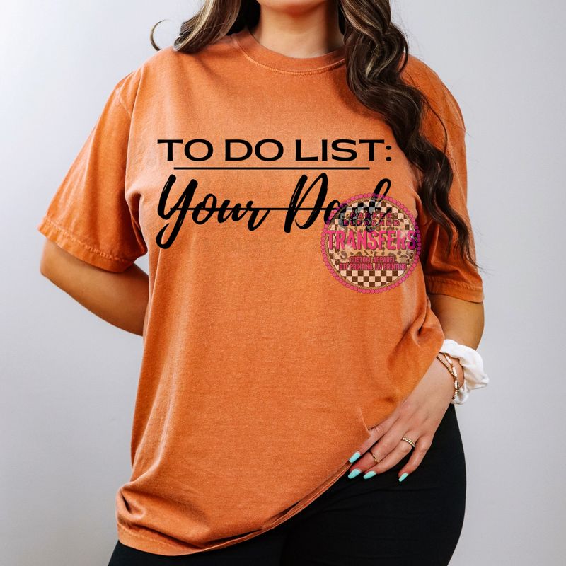 TO DO LIST