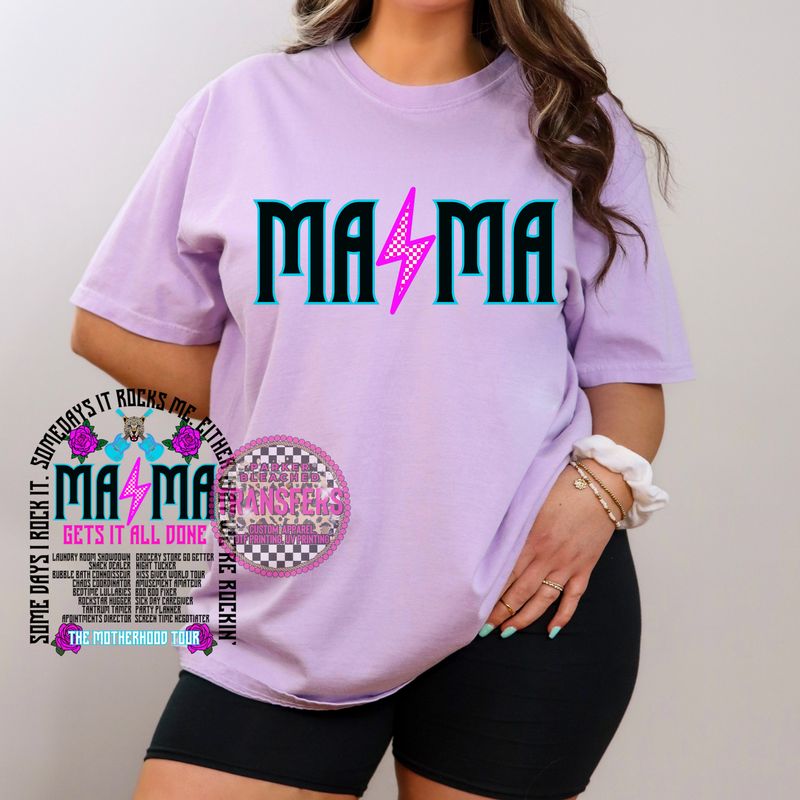 MAMA, FRONT AND BACK