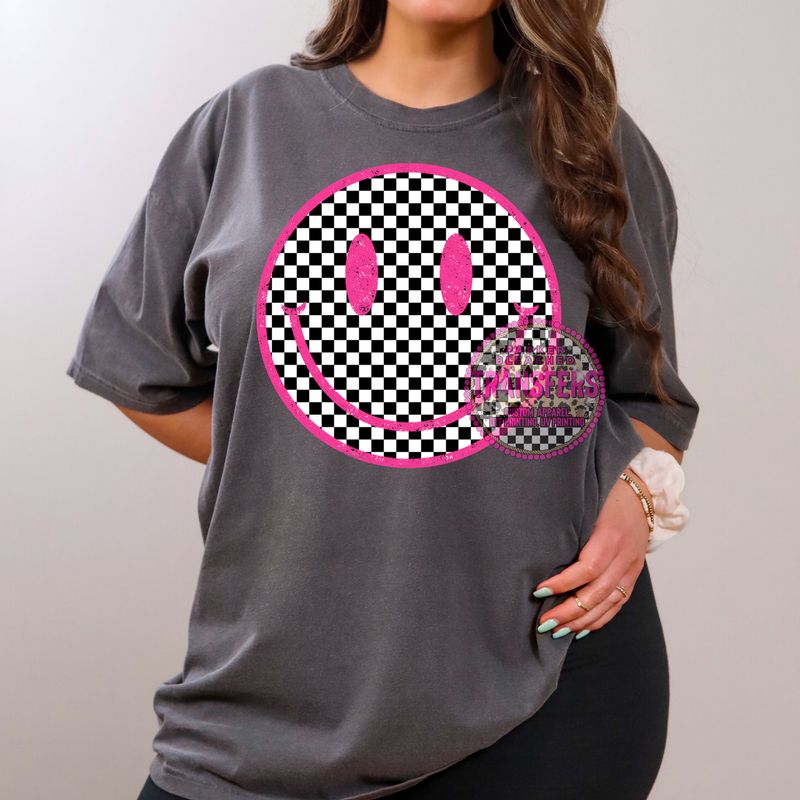 CHECKERED SMILEY