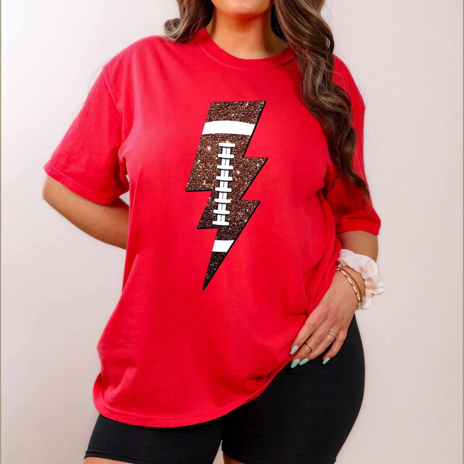 FOOTBALL LIGHTENING BOLT