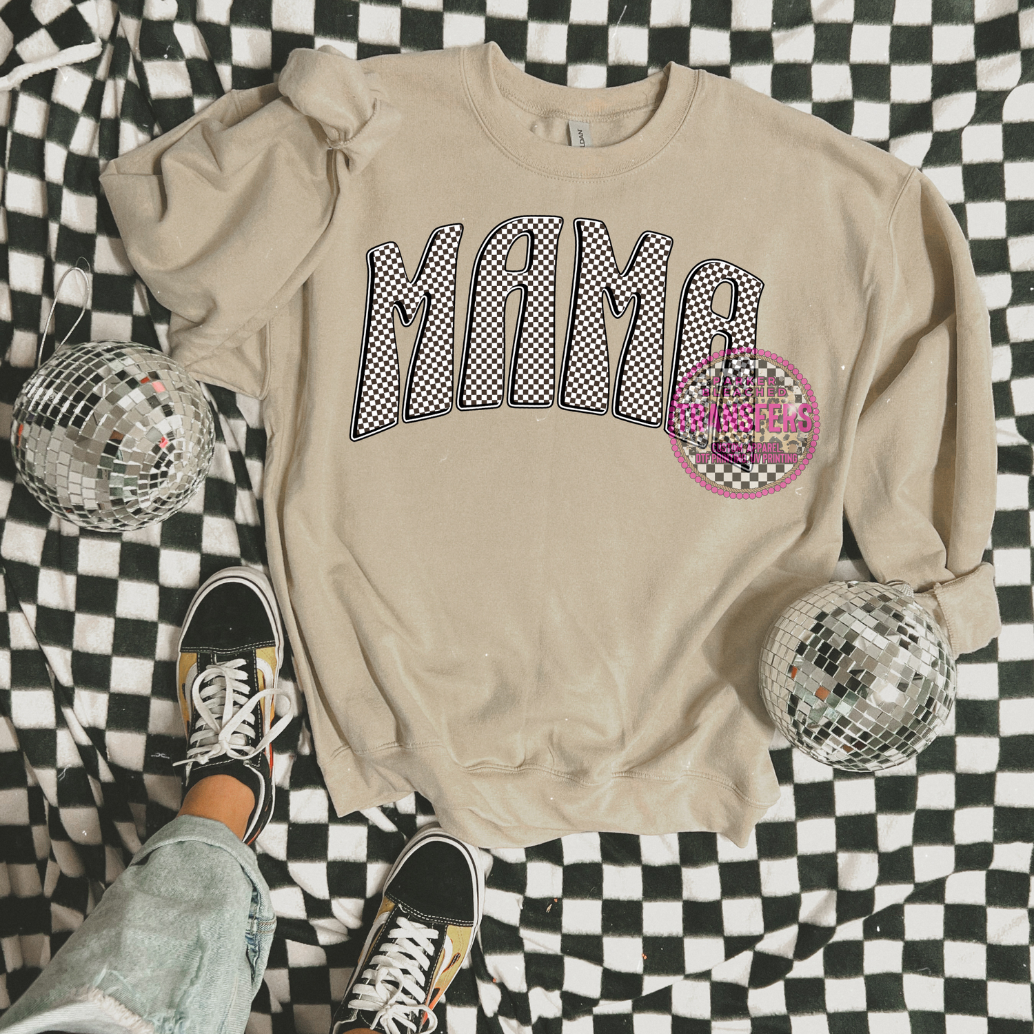 MAMA CHECKERED