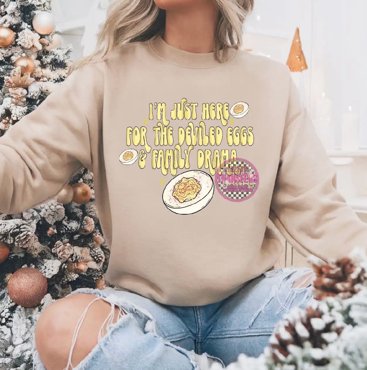 IM JUST HERE FOR THE DEVILED EGGS &amp; FAMILY DRAMA