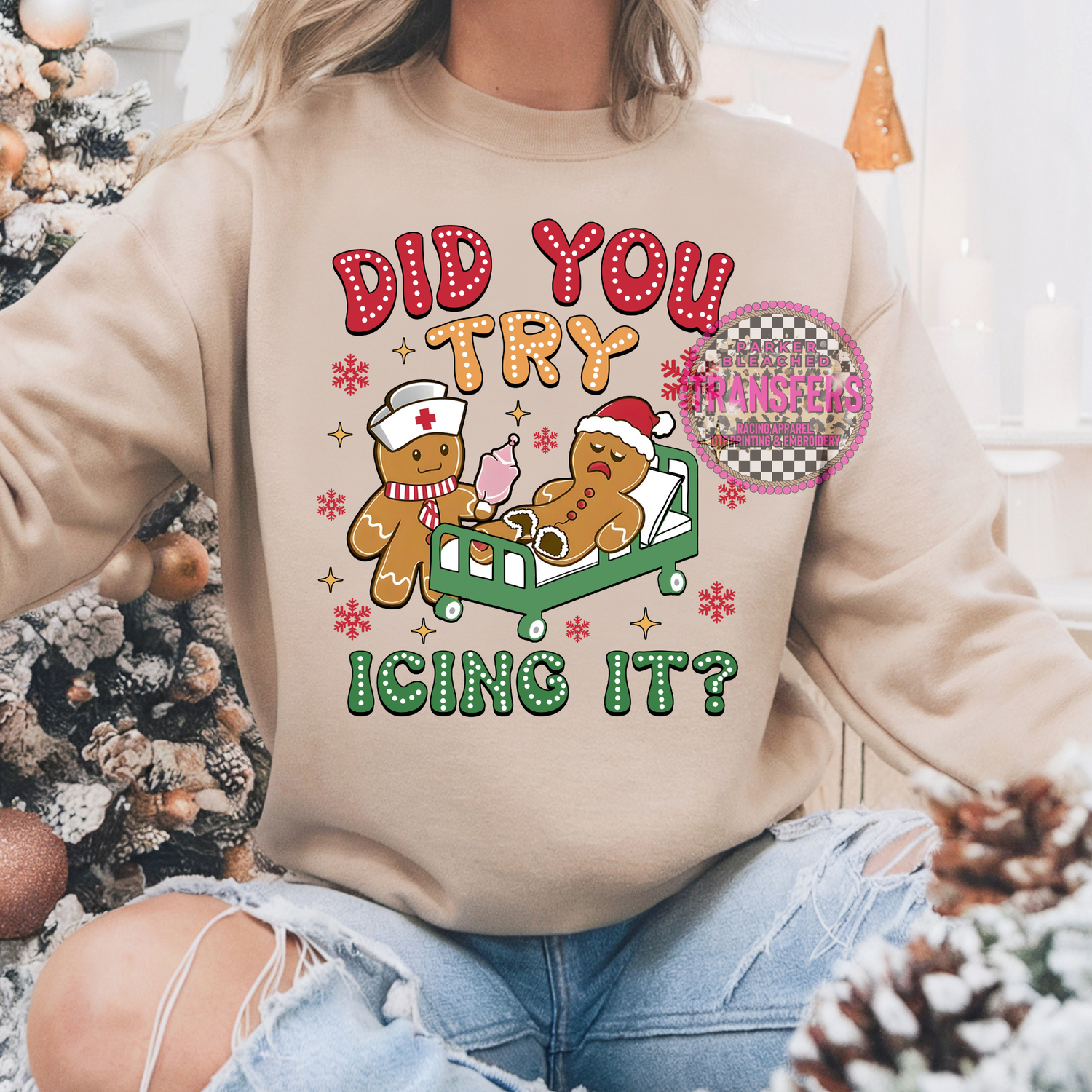 DID YOU TRY ICING IT