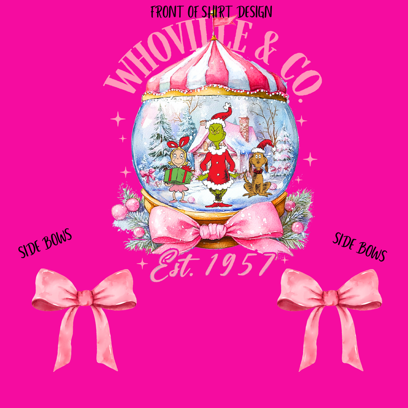 WHOVILLE WITH 2 SIDE BOWS