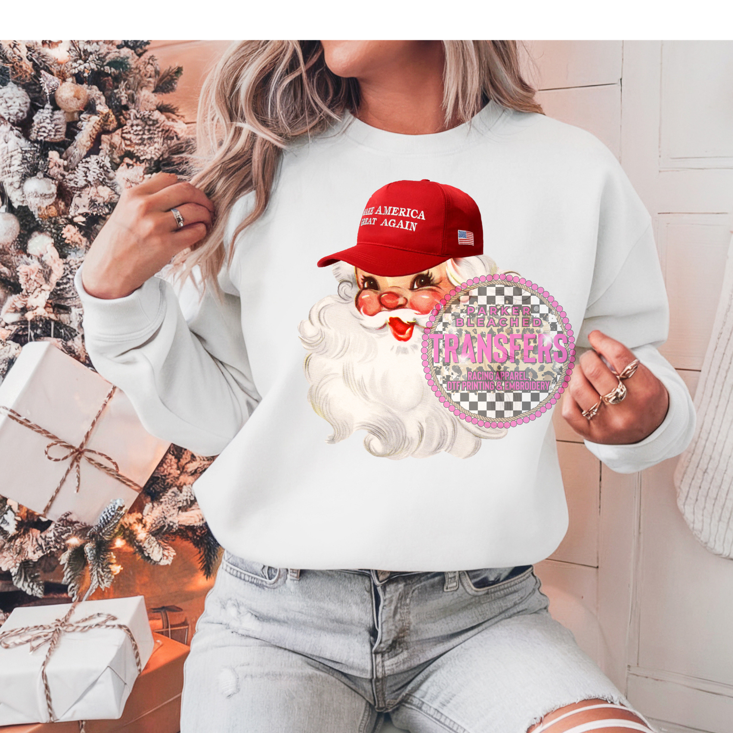MAKE AMERICA GREAT AGAIN SANTA