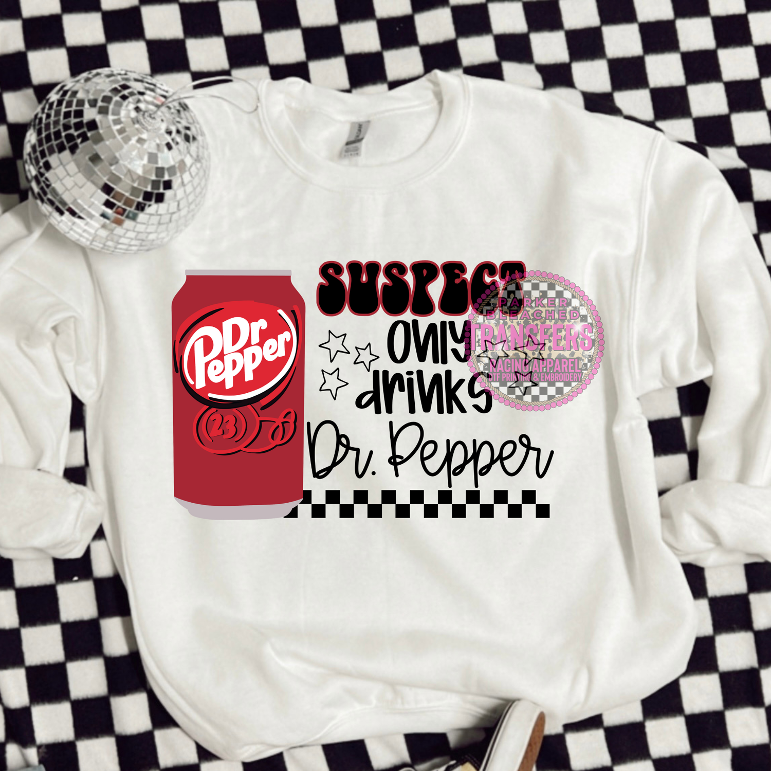 SUSPECT ONLY DRINKS DR PEPPER