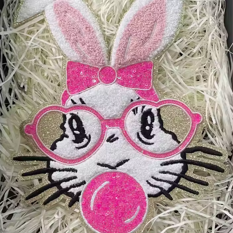 SEQUIN BUNNY PATCH