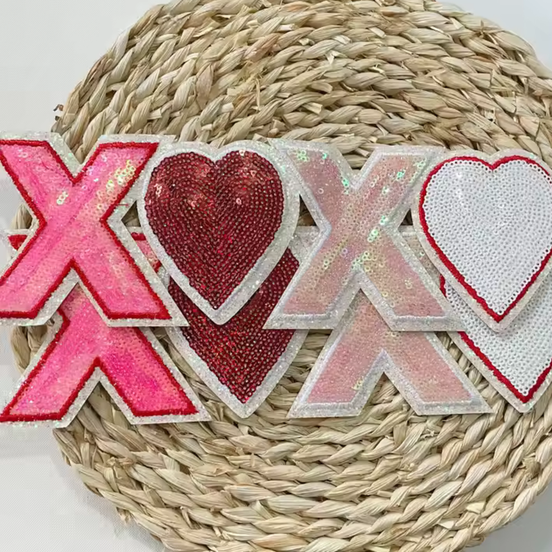 XOXO SEQUIN PATCH