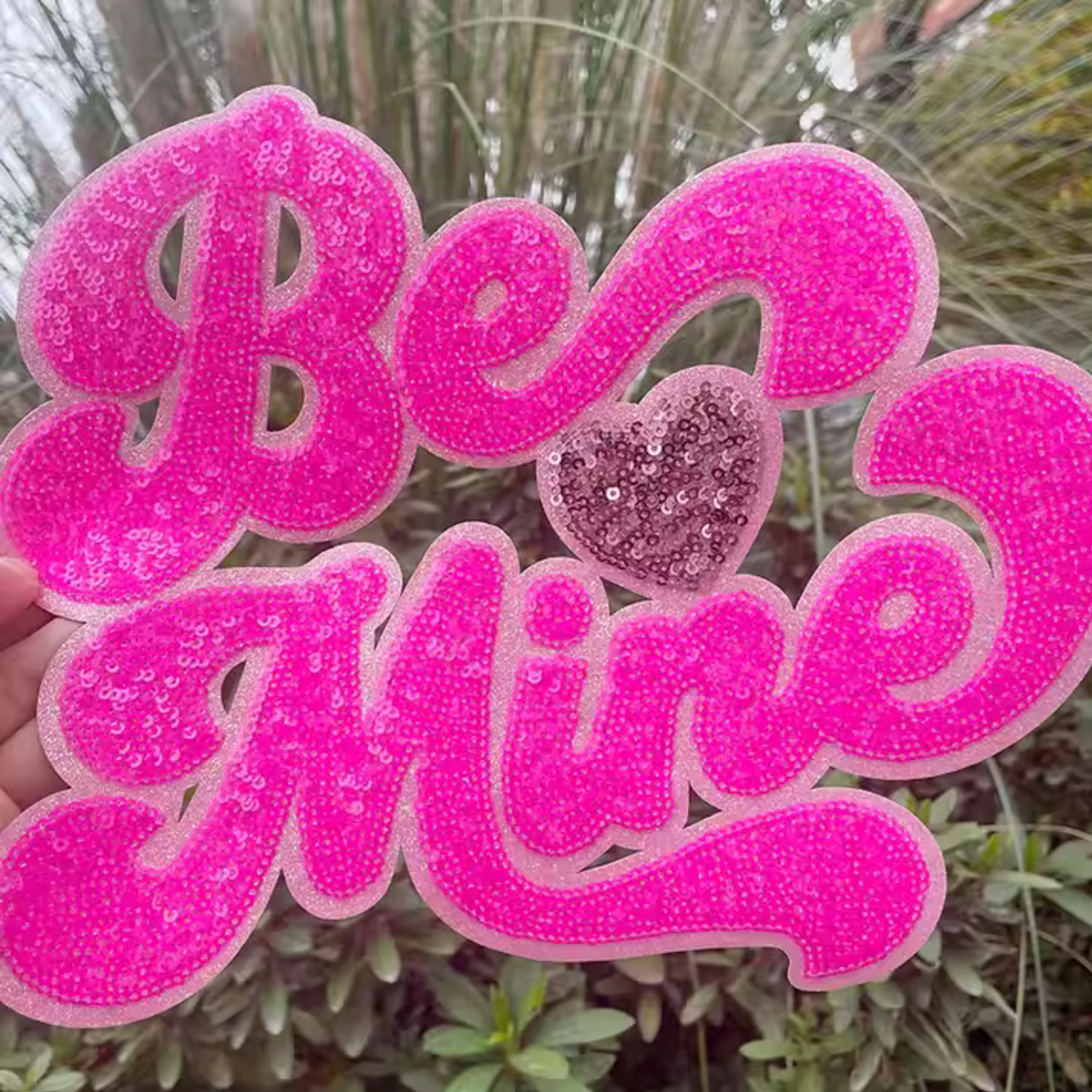 BE MINE SEQUIN PATCH