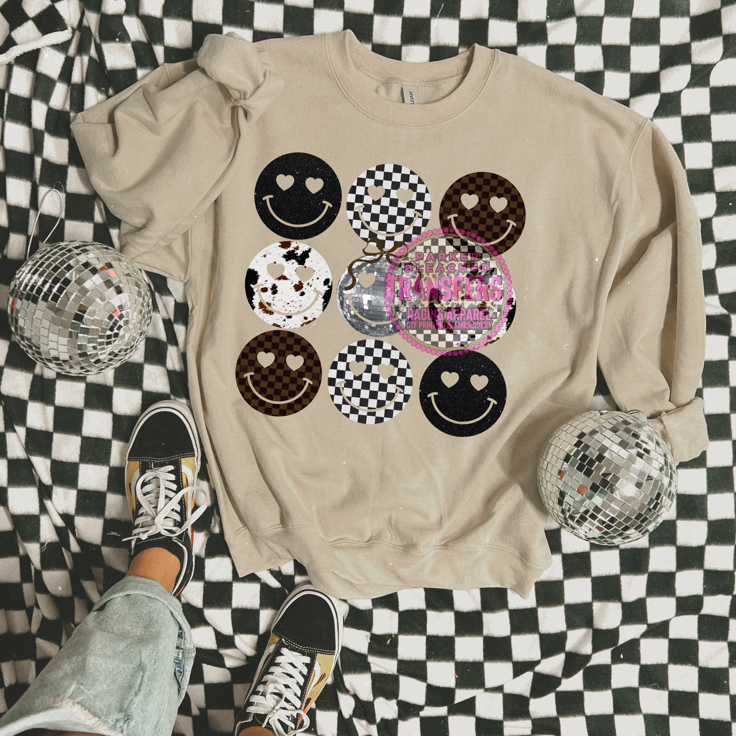 CHECKERED SMILEYS