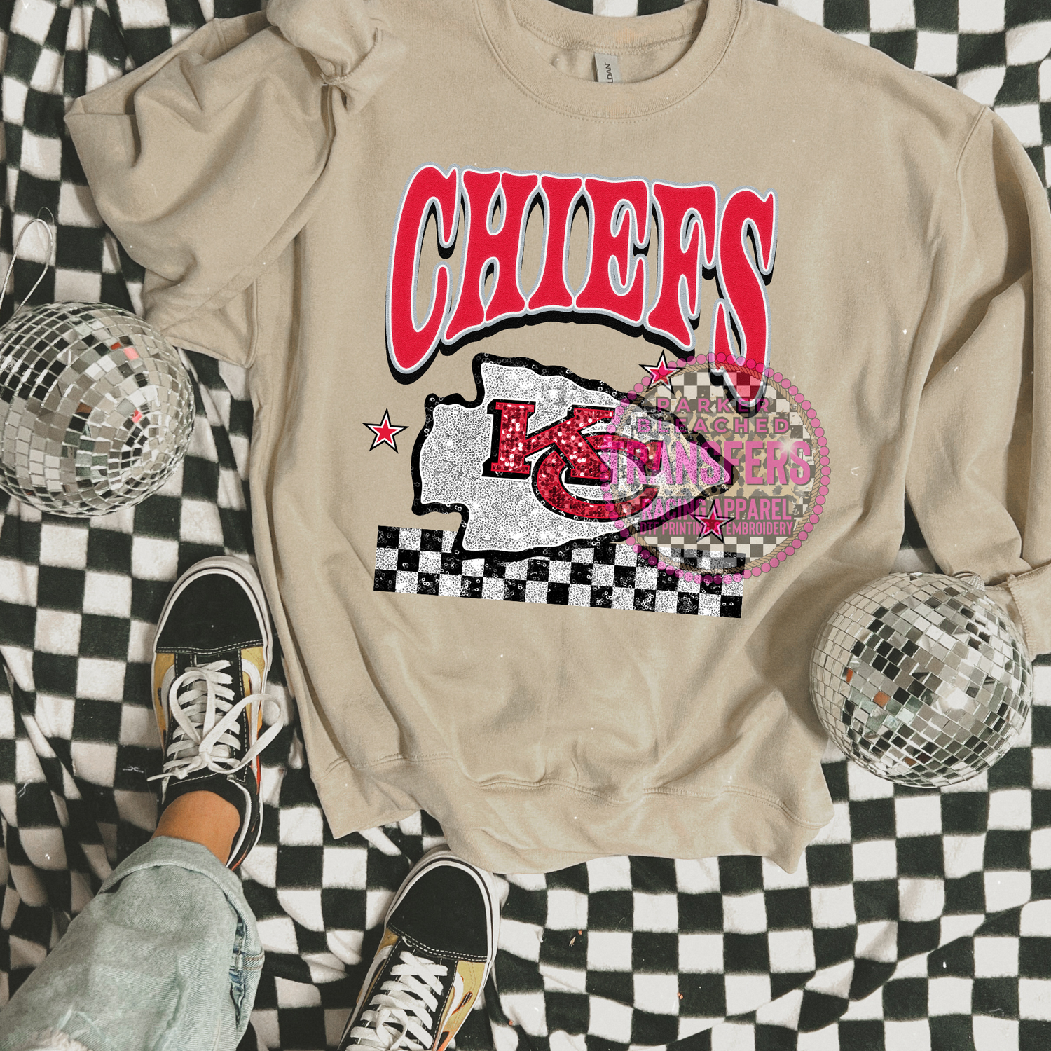 CHEIFS CHECKERED