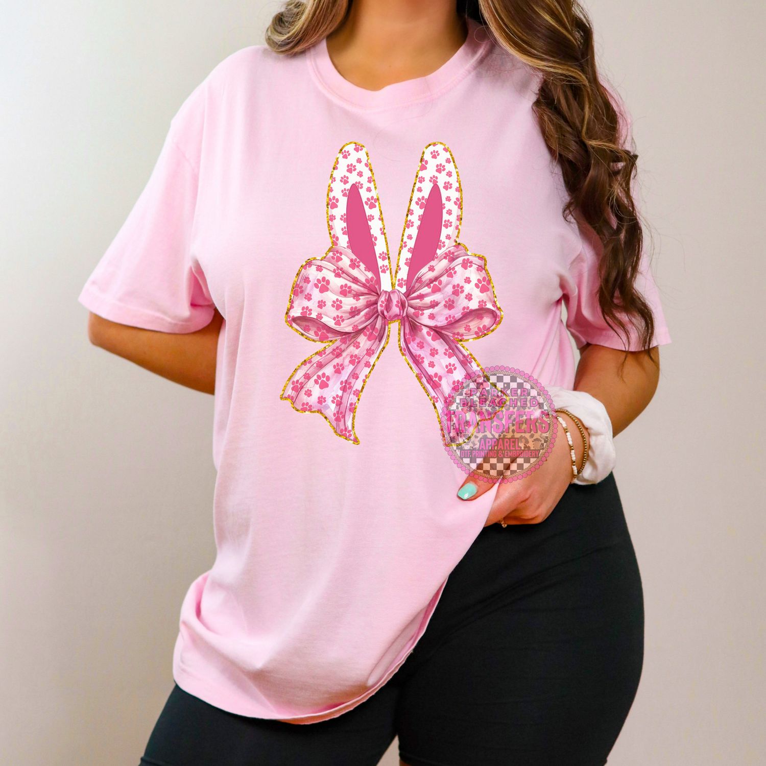PAW PRINT BUNNY EARS