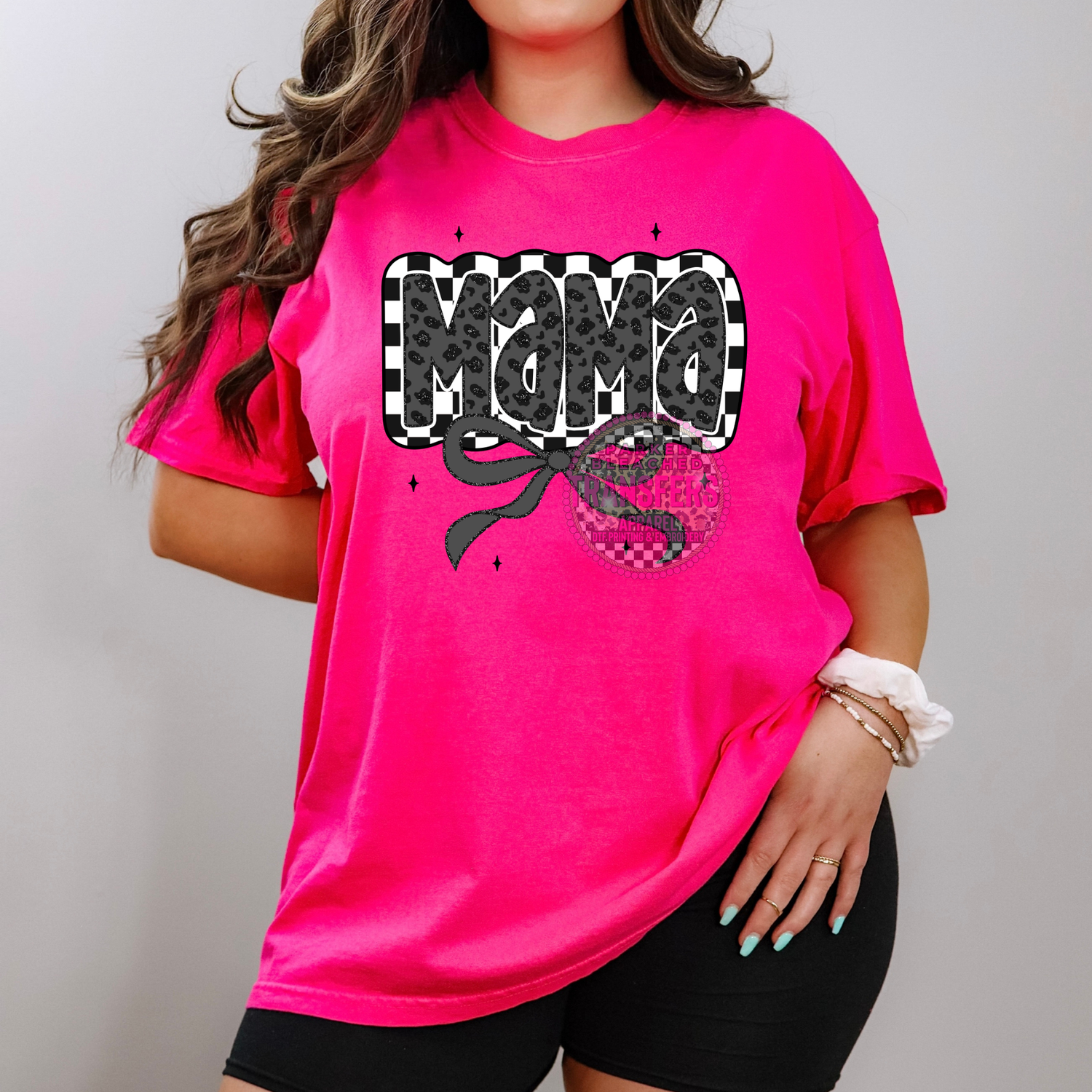 CHECKERED MAMA BOW