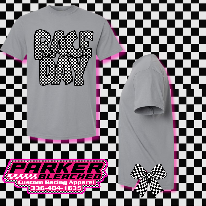 RACE DAY WITH SPLIT BOWS ON SIDES (COMFORT COLOR)