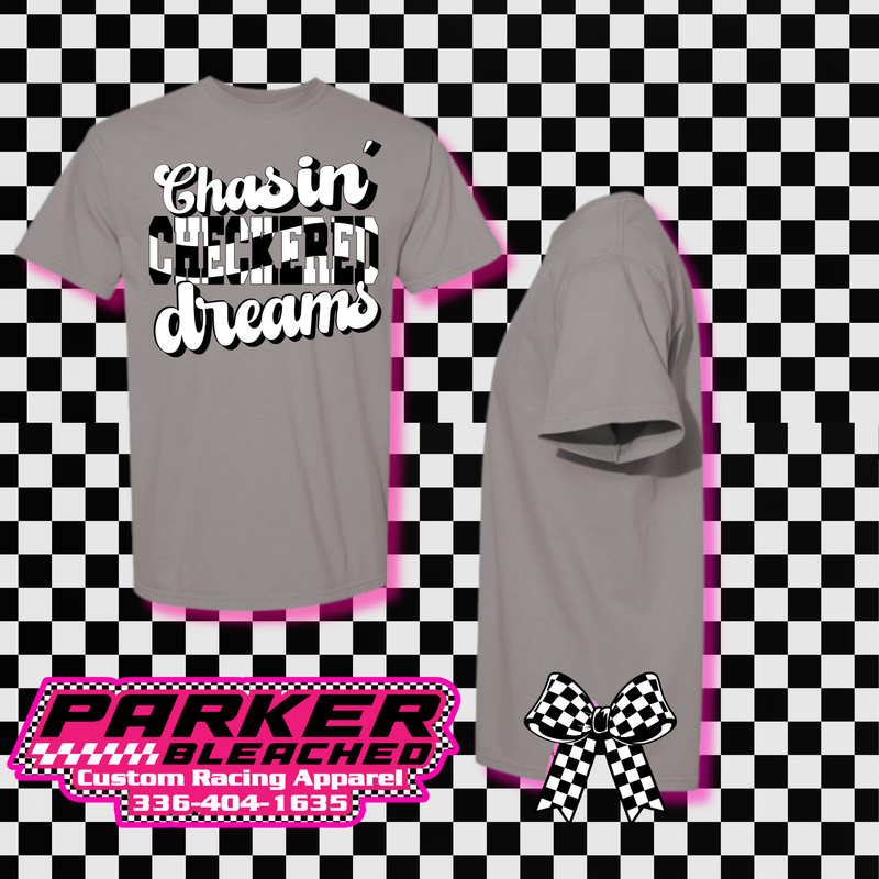 CHASIN CHECKERED DREAMS WITH SPLIT BOWS ON SIDES