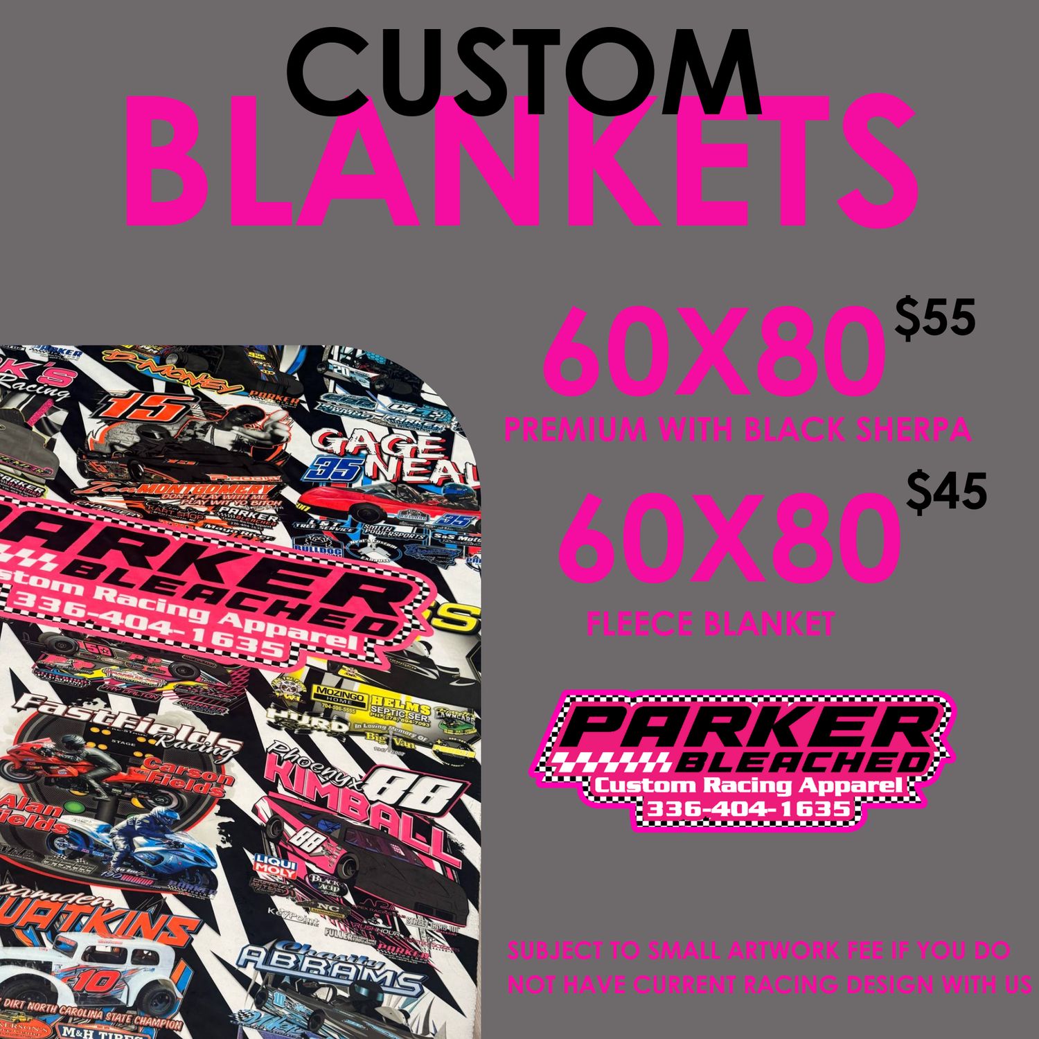 60X80 FLEECE BLANKET