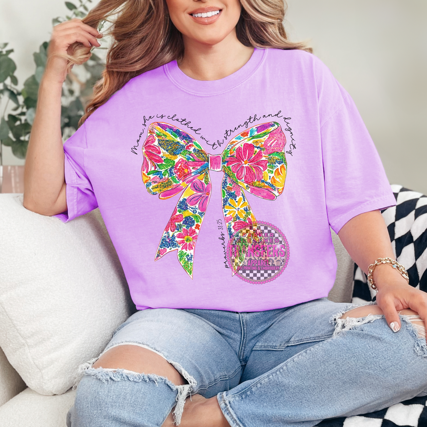 FLORAL BOW