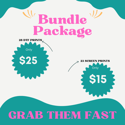 MYSTERY BUNDLE SCREEN PRINTS