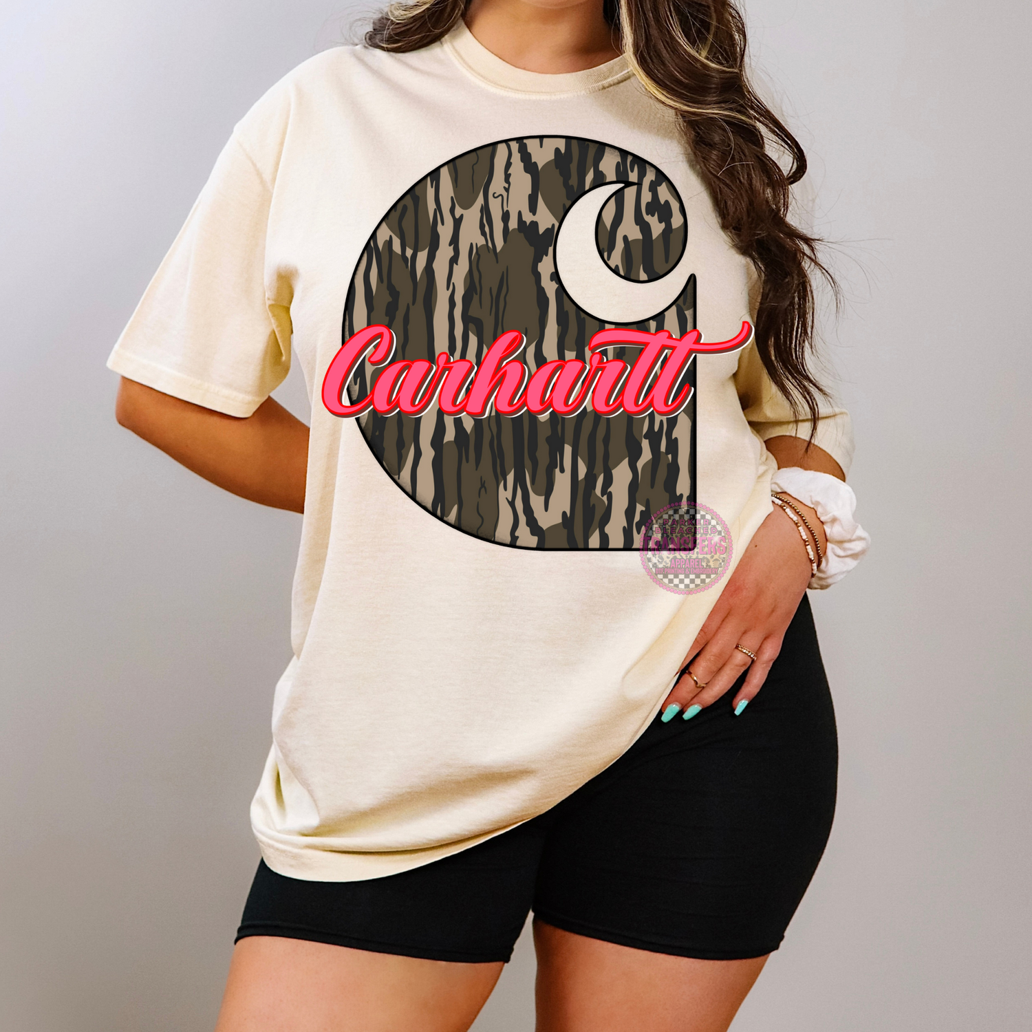 PINK CAMO CARHARTT