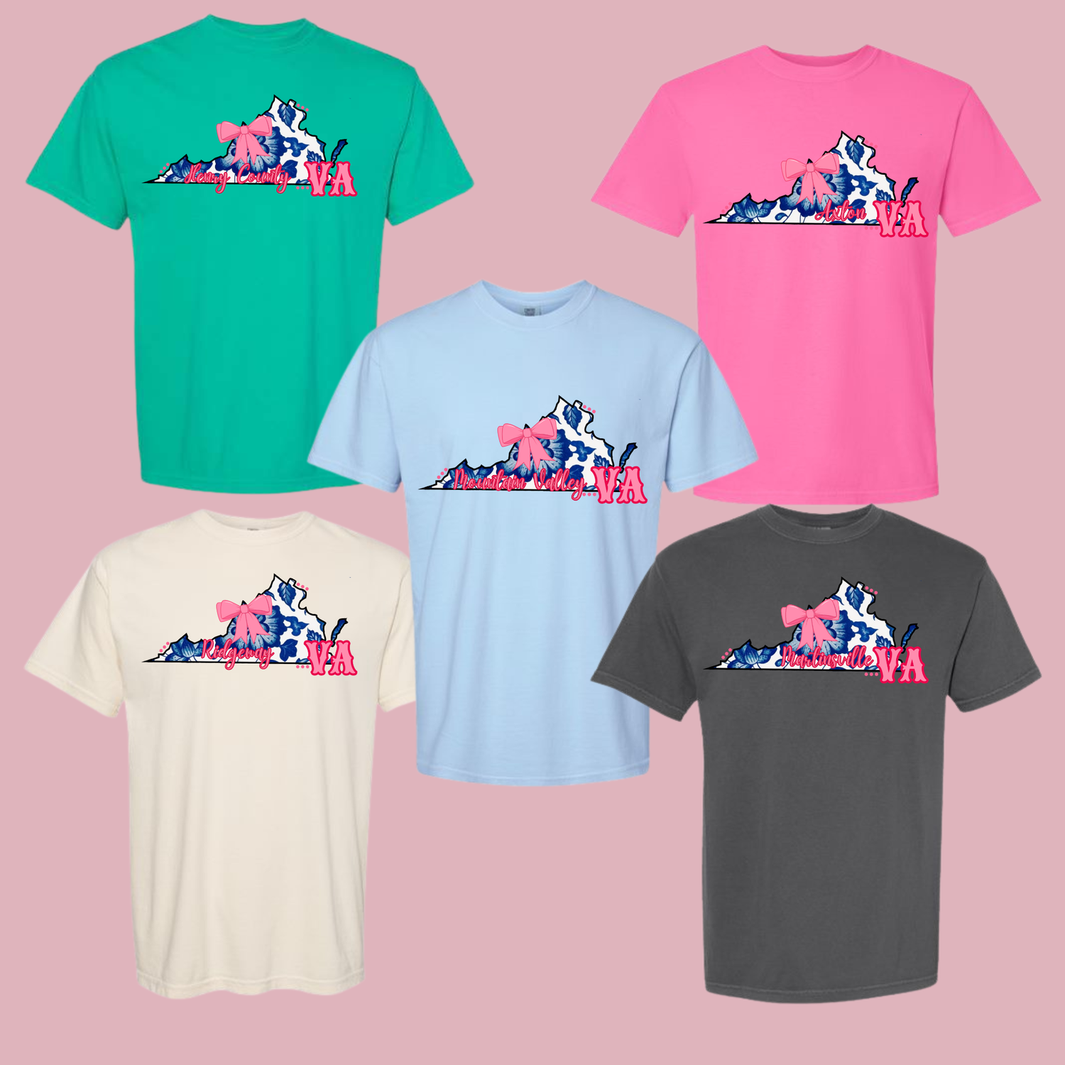 VA Comfort Color - Custom city
