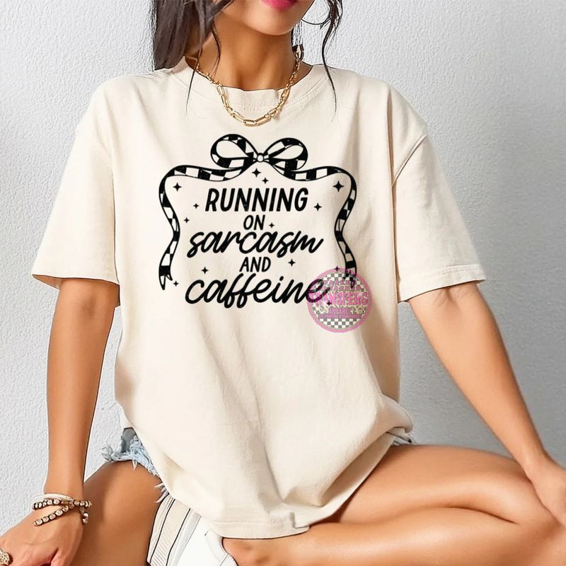 RUNNING ON SARCASM AND CAF