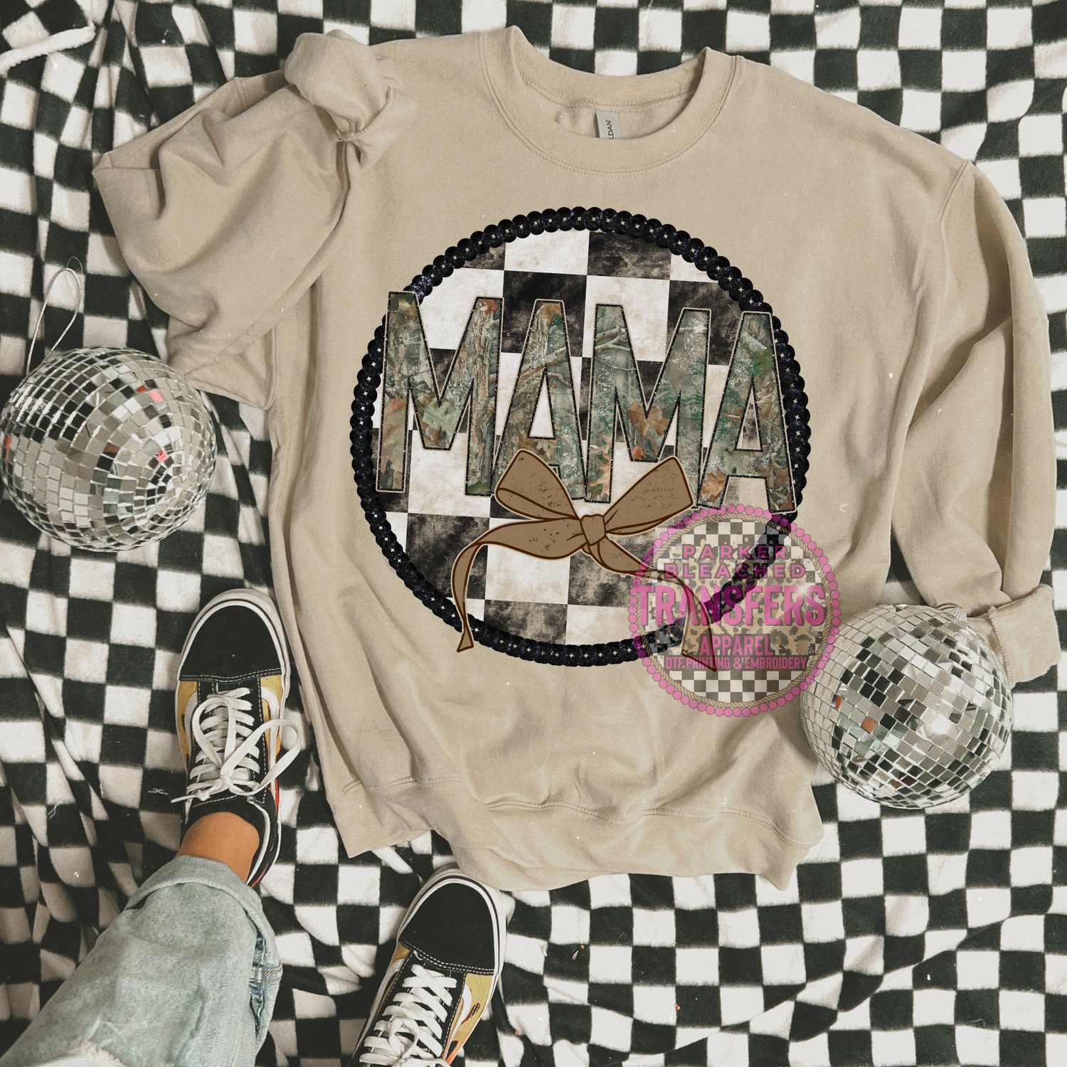 MAMA CHECKERED