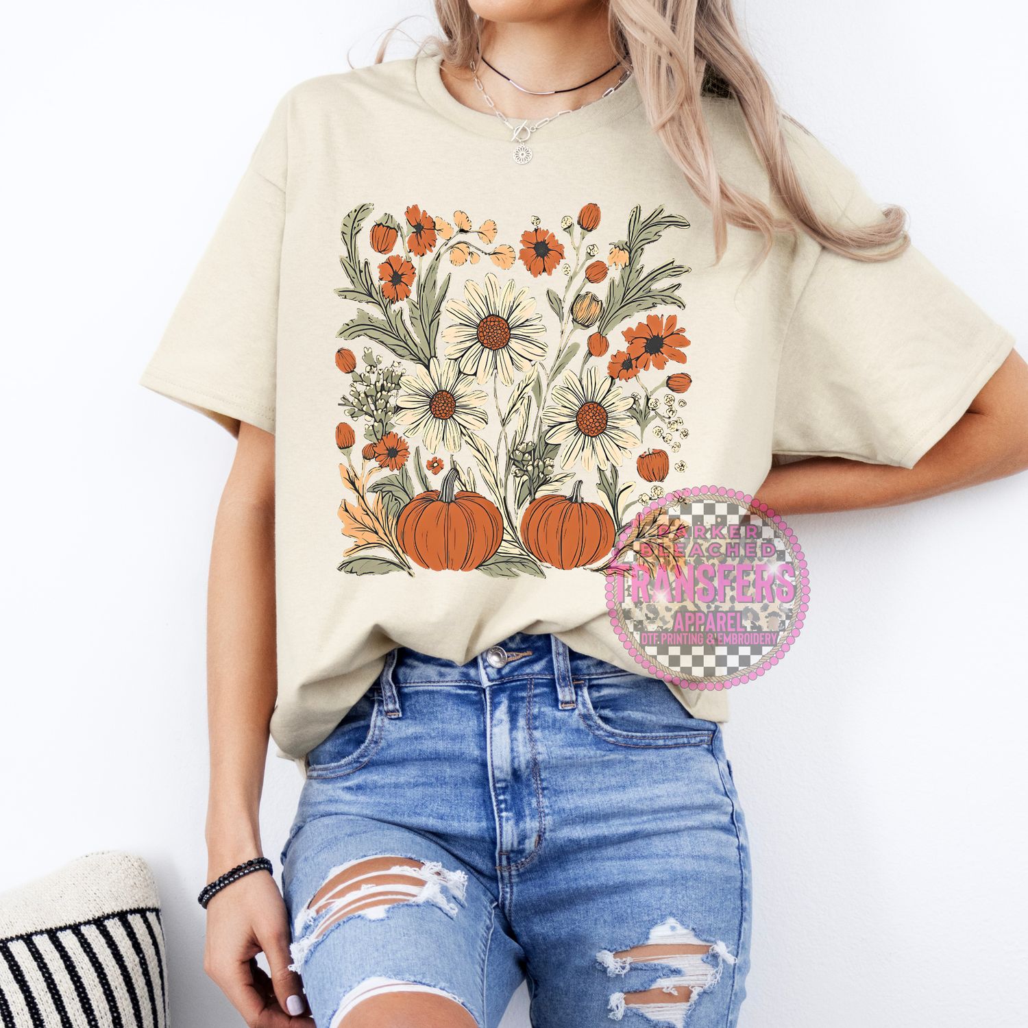 FLORAL PUMPKIN