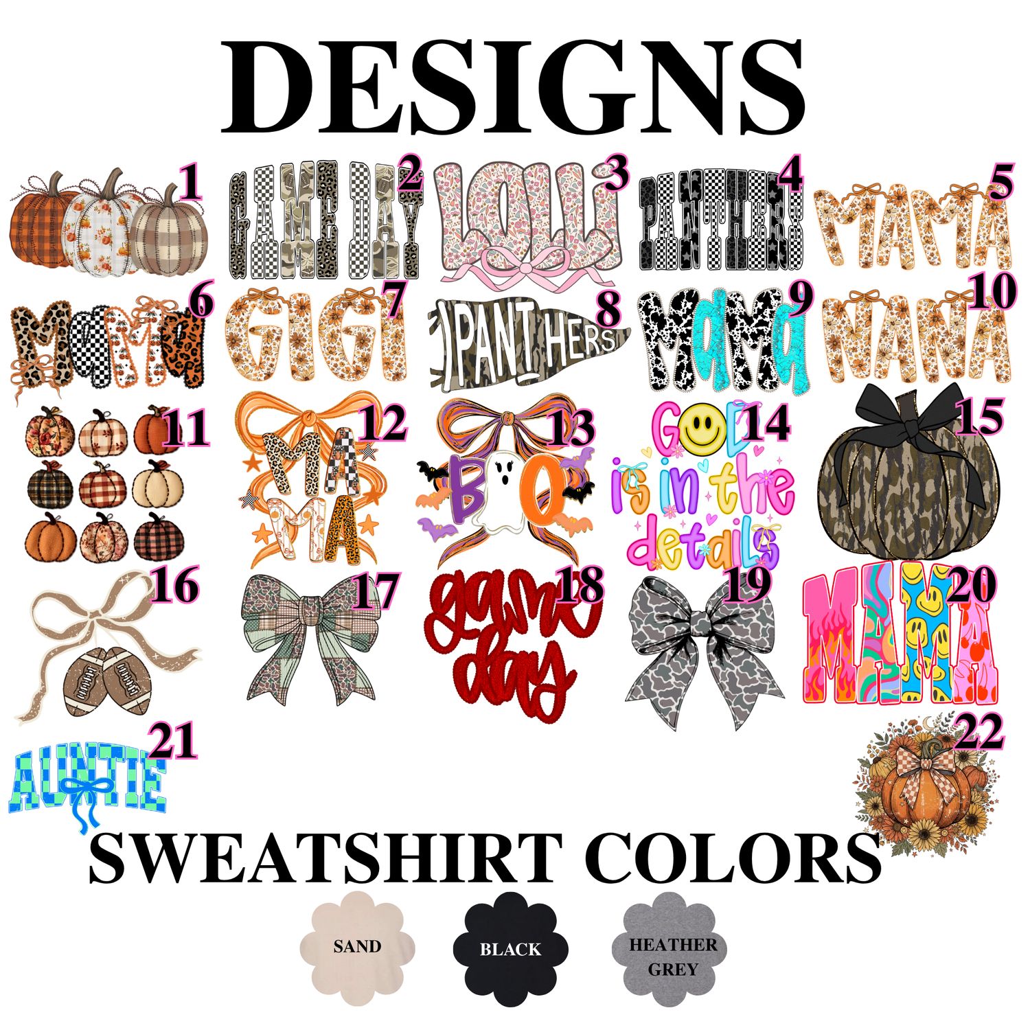 3 FOR $50 SWEATSHIRTS