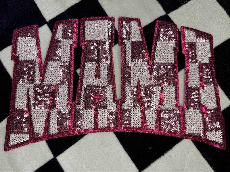 MAMA PINK CHECKERED