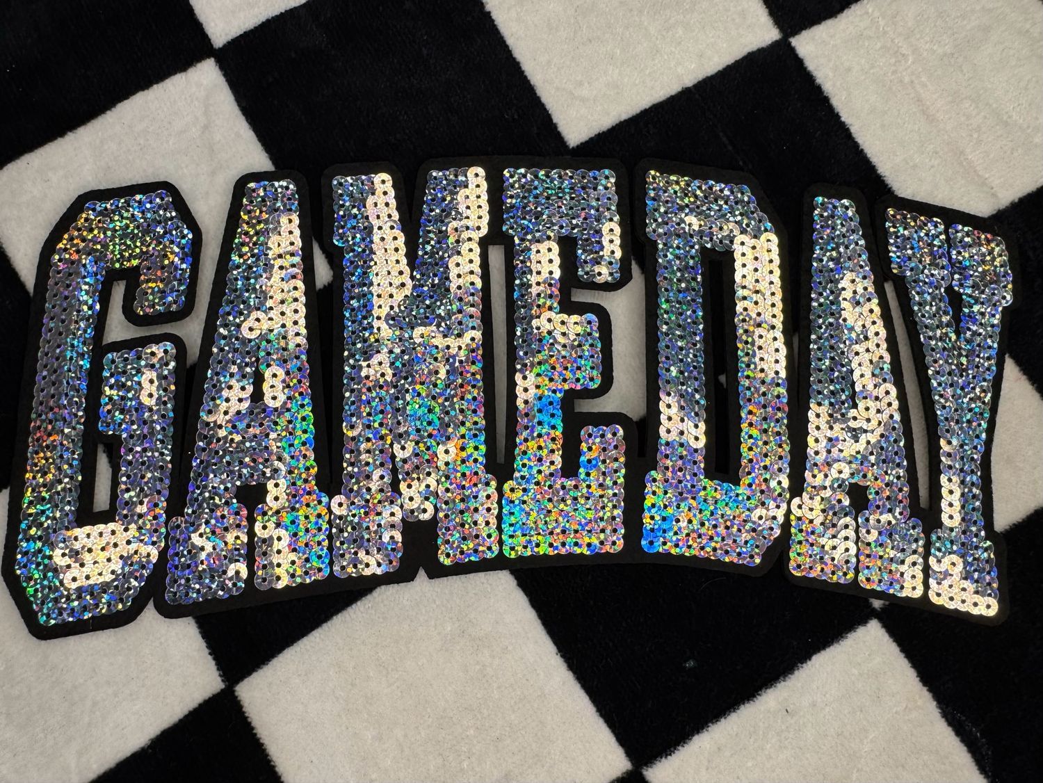 SILVER GAME DAY BLACK BACK