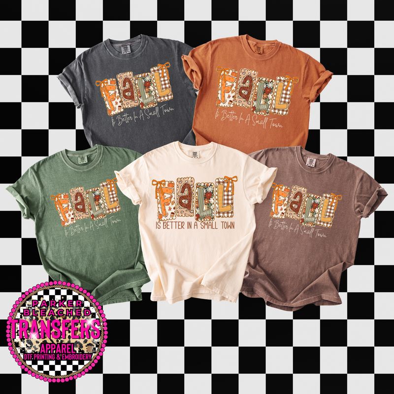 FALL IS BETTER *CUSTOM CITY TEE* COMFORT COLOR