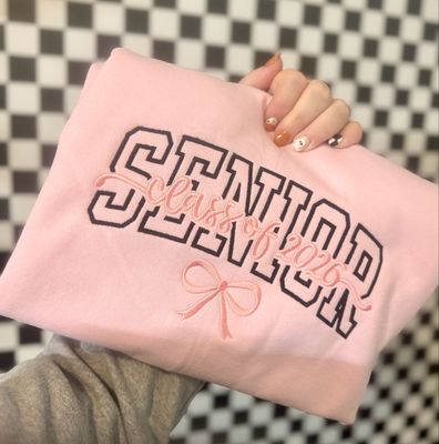 Embroidered Senior Sweatshirt