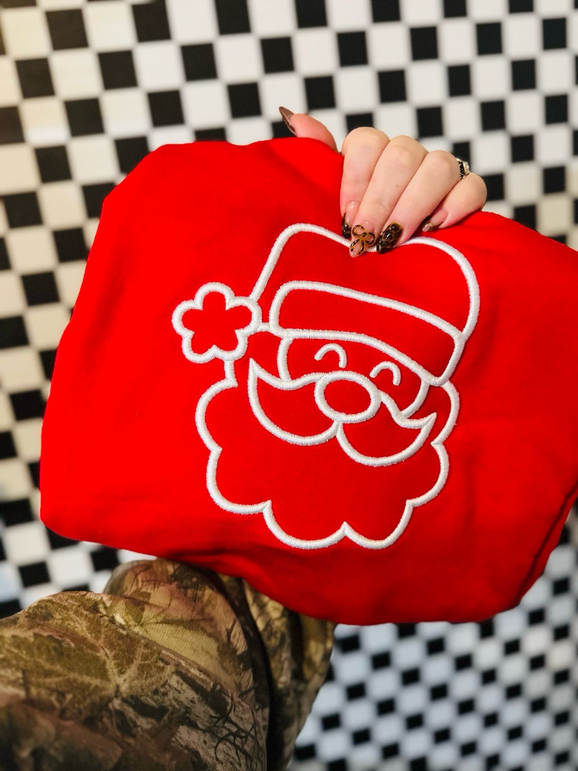 3D Puff Embroidery Sweatshirt