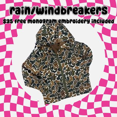 KIDS &amp; TODDLER WINDBREAKERS ARRIVAL 12/17