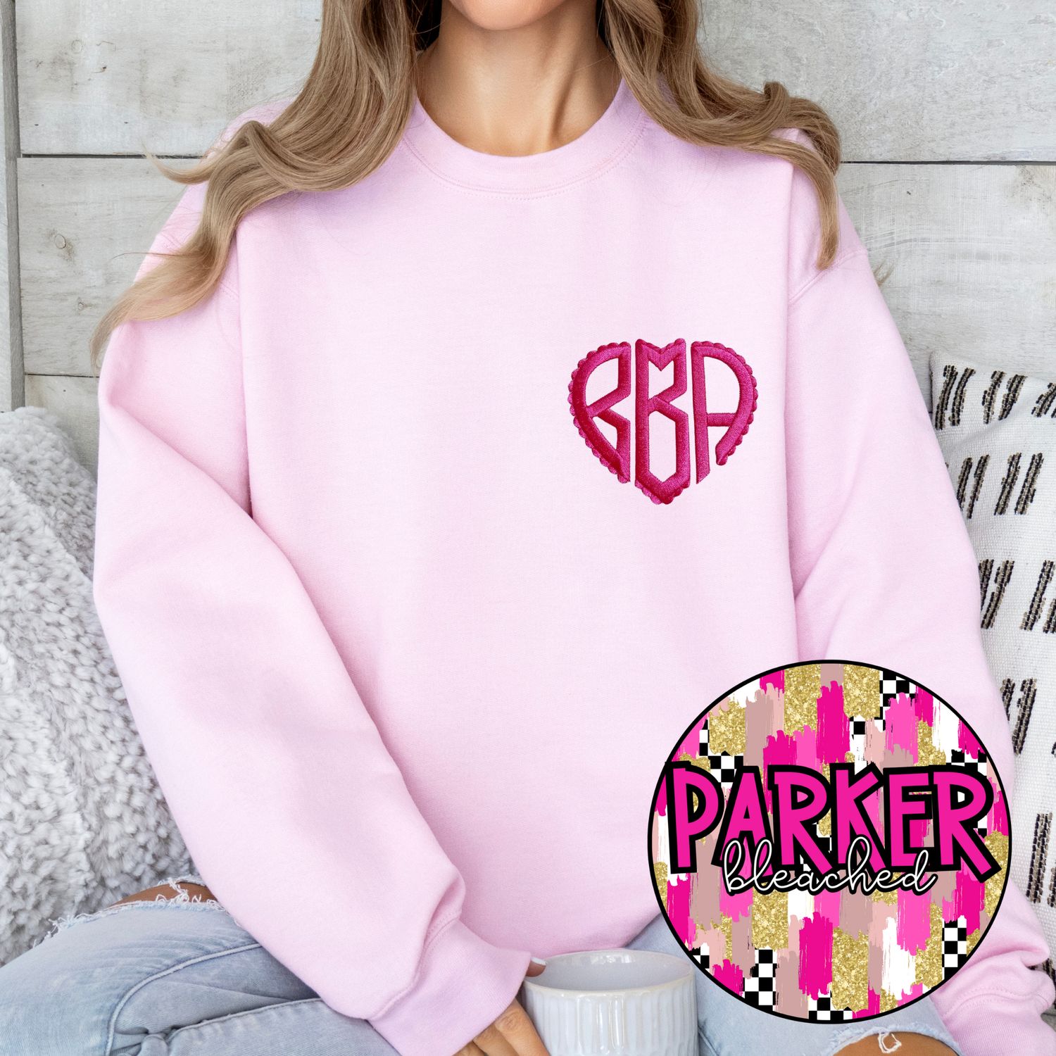 Monogram Heart Valentines Special!